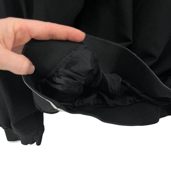 Badger Sport Windbreaker Pullover Jacket Mens Black Embroidered Long Sleeve Sz L - Picture 11 of 11